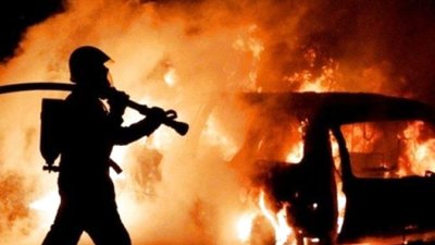 У Львові горіла автівка