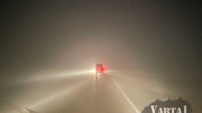 Траса з Рівного до Львова вкрилась сильним туманом (ФОТО)