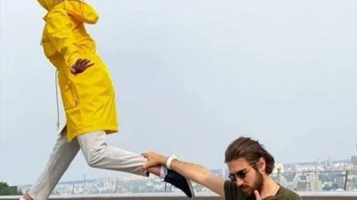 Верещук на парасольці другий день літає над Києвом (ФОТО, ВІДЕО)