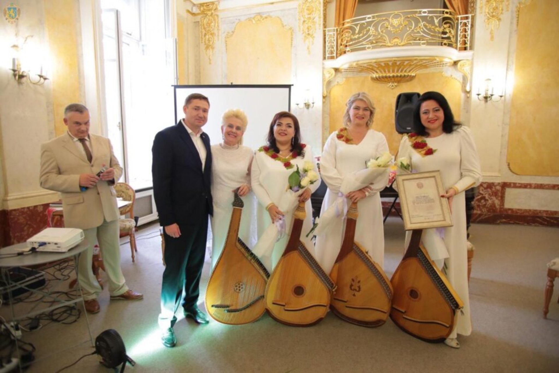 Тріо бандуристок «Червона калина» відзначили 40-річчя від дня заснування, фото ЛОДА