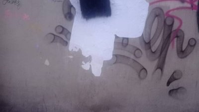 У Львові вандали спаплюжили графіті з єврейським торговцем (ФОТО)
