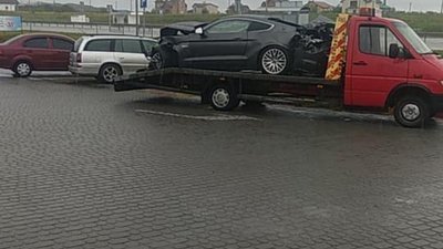 На трасі "Київ - Чоп" на Львівщині перекрили дві смуги через жахливу аварію (ФОТО)