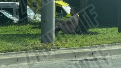 У Львові вулицею бігав голий чоловік (ВІДЕО)