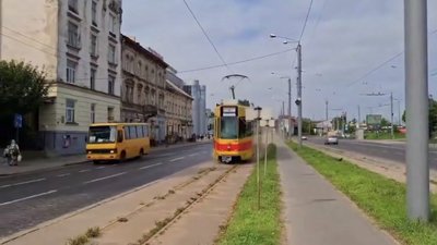 У Львові екстрено гальмував трамвай