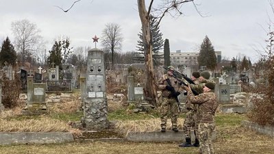 Стрий провів в останню земну дорогу Героя Дмитра Прівалова (ФОТО)