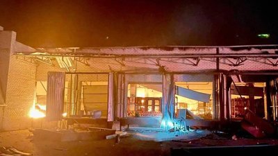 У Дніпрі горіло логістичне підприємство (ФОТО)
