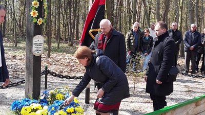 На Львівщині біля криївки в урочищі «Морозівська» вшанували пам’ять вояків УПА