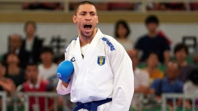 Українець Станіслав Горуна виграв історичне "золото" чемпіонату Європи з карате (ВІДЕО)
