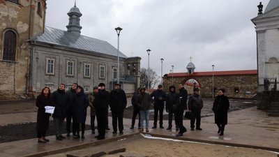 До кінця літа у Підкамені завершать реставрацію вежі монастиря