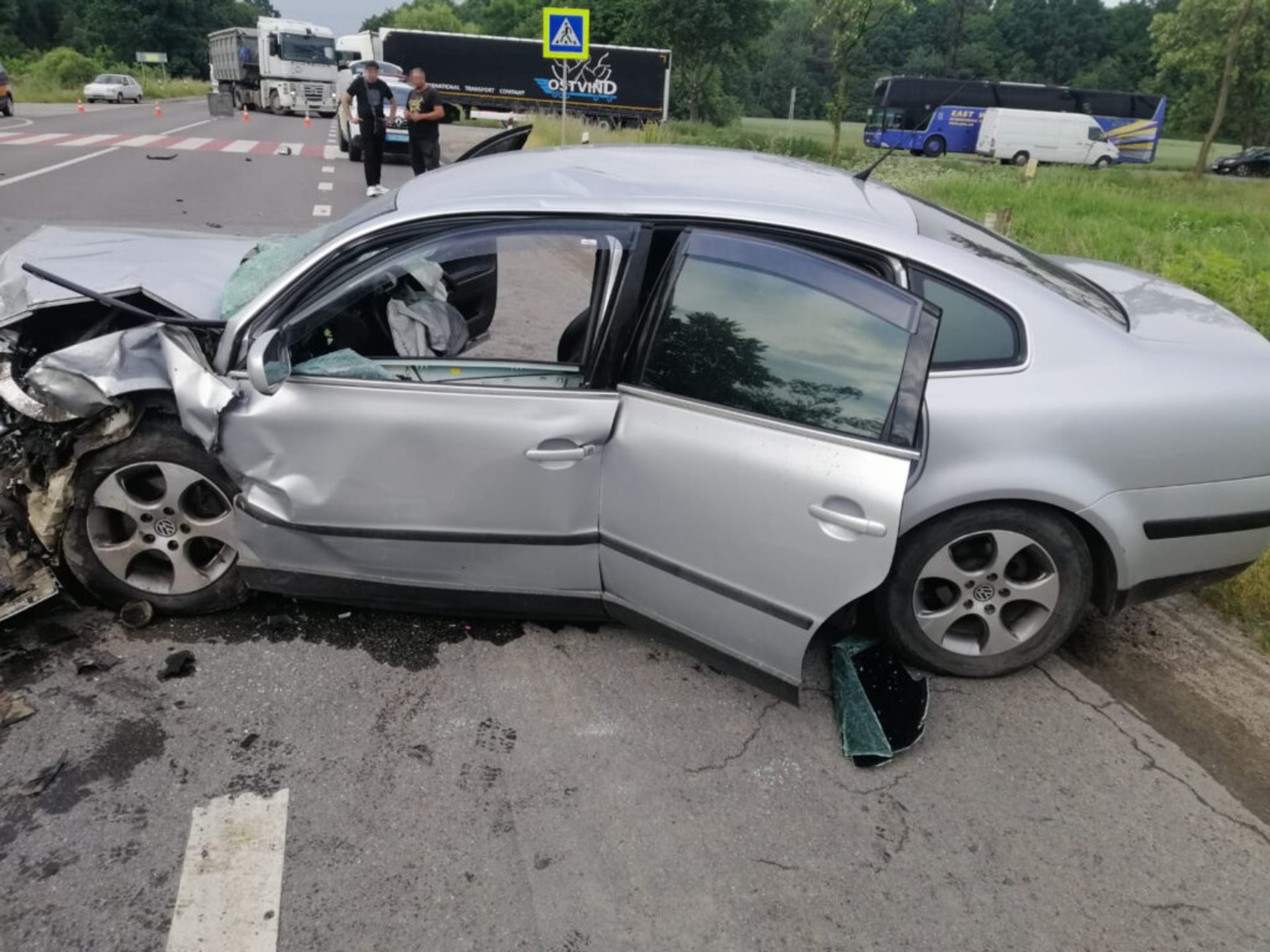 У МВС розповіли подробиці аварії на трасі "Київ - Чоп"