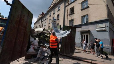 Львів. Ліквідація наслідків ракетної атаки: яка ситуація станом на цю годину