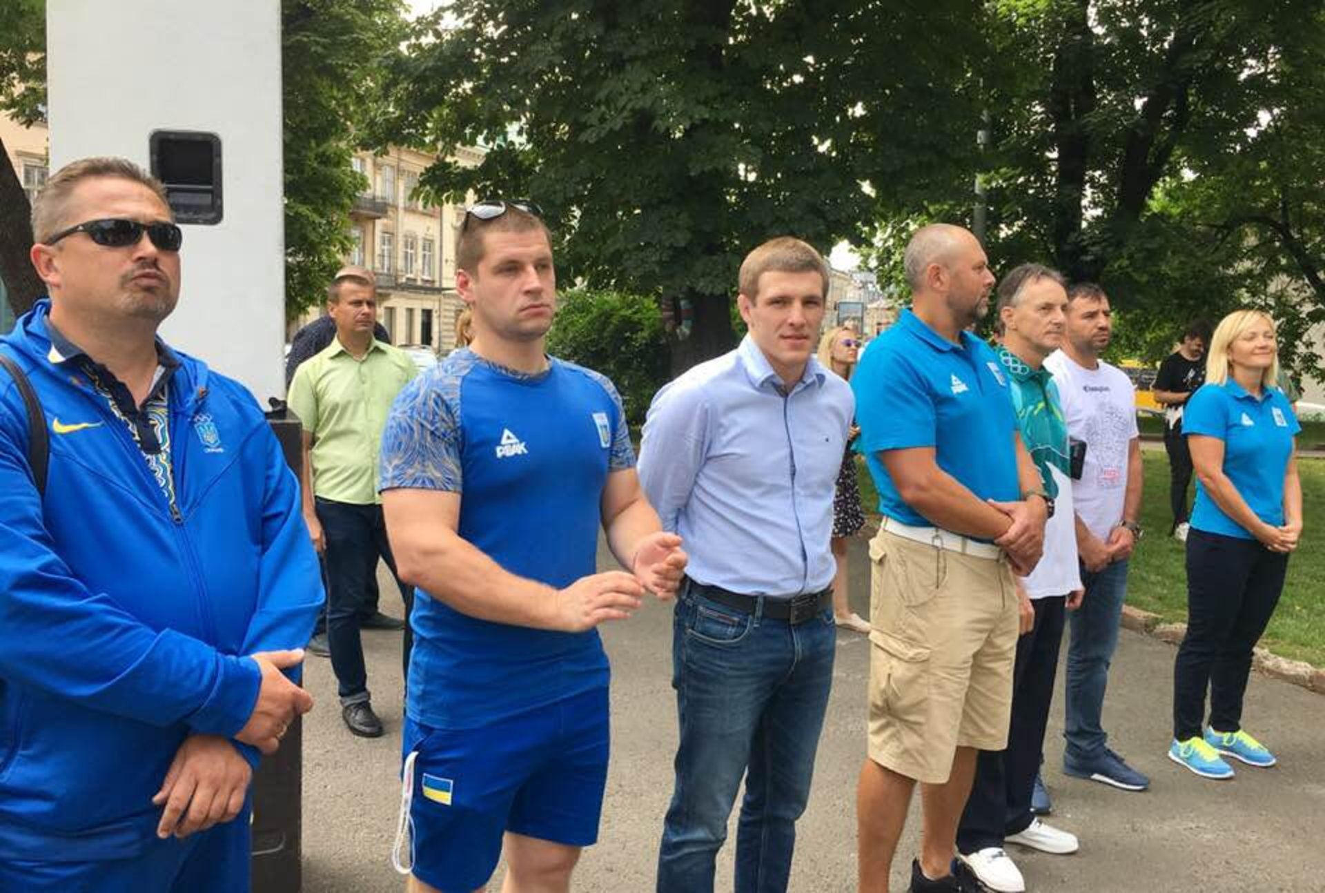 З нагоди Токійської Олімпіади у Львові відбулося спеціальне погашення поштової марки, фото Оксана Вацеба