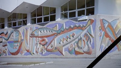 У Львові обговорили долю культової мозаїки з рибами (ФОТО)