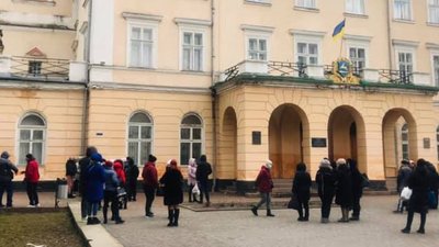 У Самборі підприємці протестували проти локдауну (ФОТО)