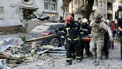 На Осокорках у Києві знищено майже цілу вулицю (ВІДЕО)