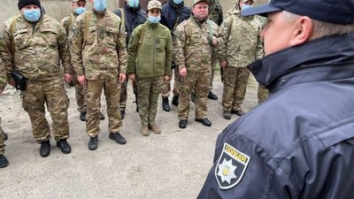 Поліцейські Львівщини повернулись додому з зони проведення ООС (ФОТО)