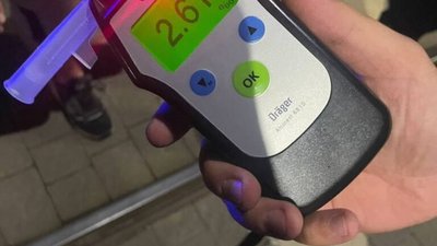 У Львові спіймали п’яного водія із перевищенням алкоголю в крові у 14 разів