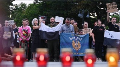 У Львові вшанували полеглих у полоні захисників України