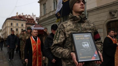 У Львові попрощались із загиблим українсько-тайванським героєм (ФОТО)