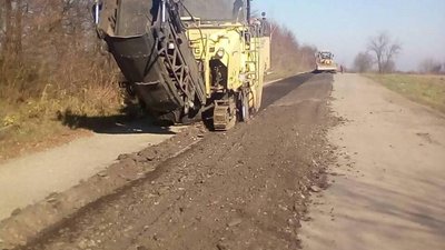На Стрийщині триває ремонт дороги Слобідка – Журавне
