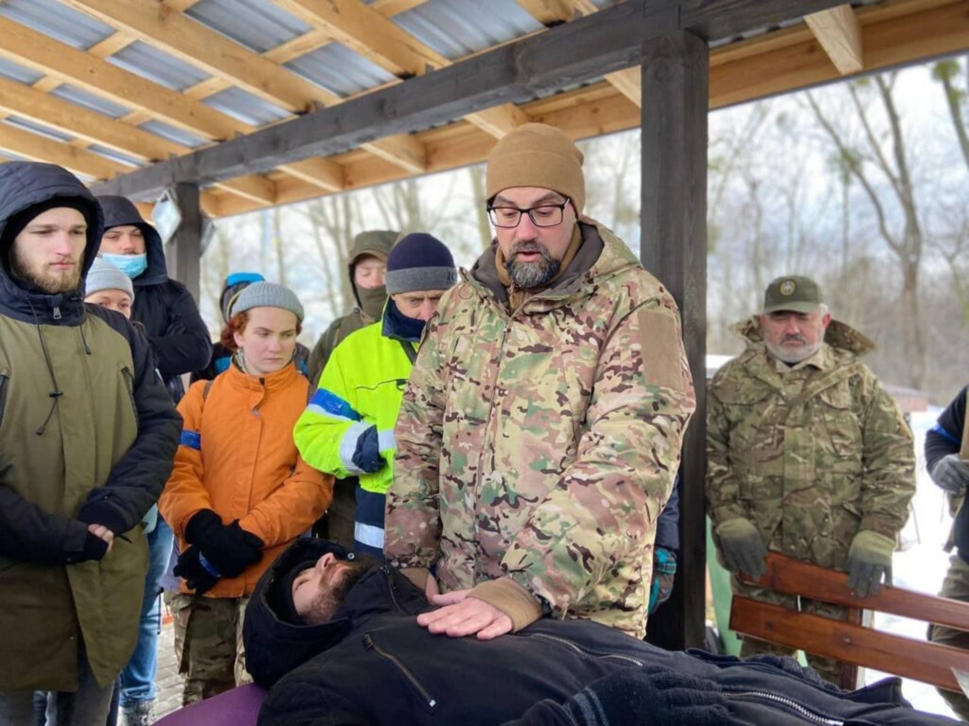 У Львові відбувся вишкіл для цивільного населення