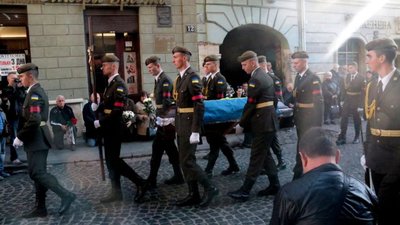 У Львові прощаються з Героєм АТО Юліаном Циганко (ФОТОРЕПОРТАЖ)