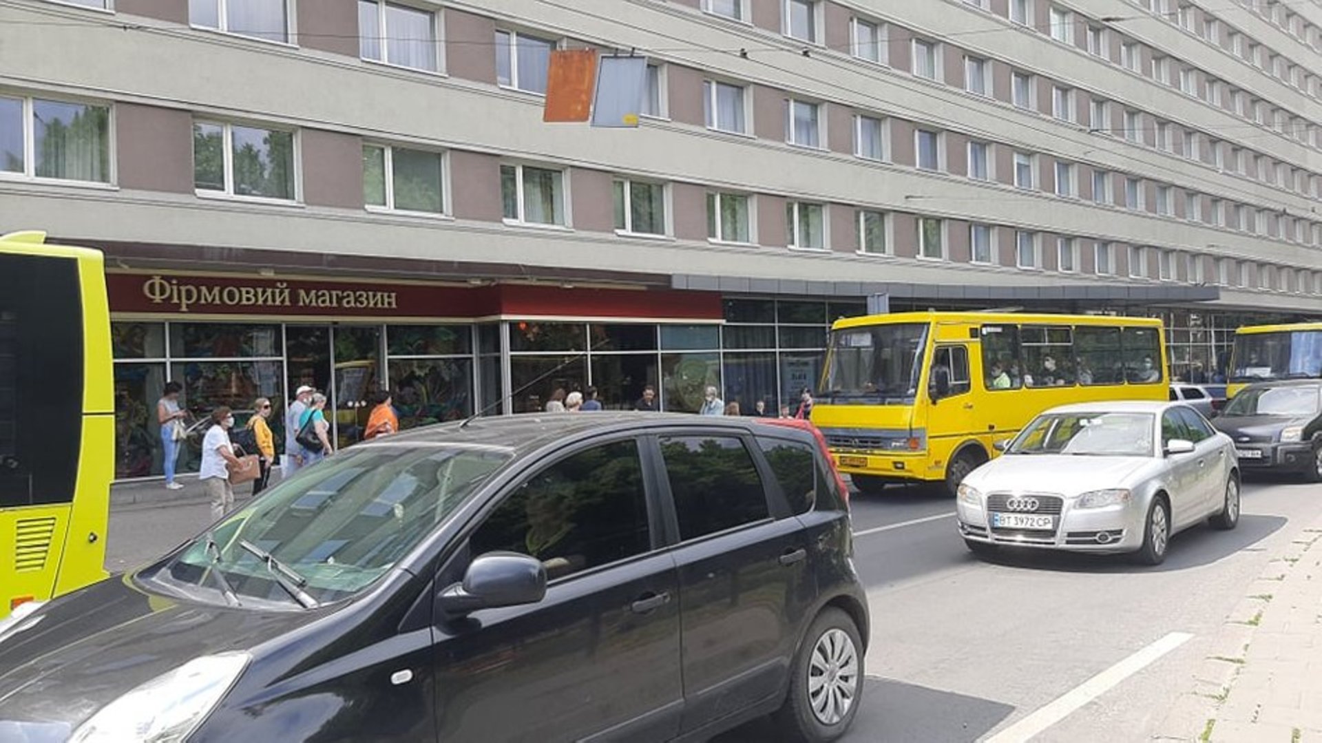 Затори у Львові, фото Суспільне