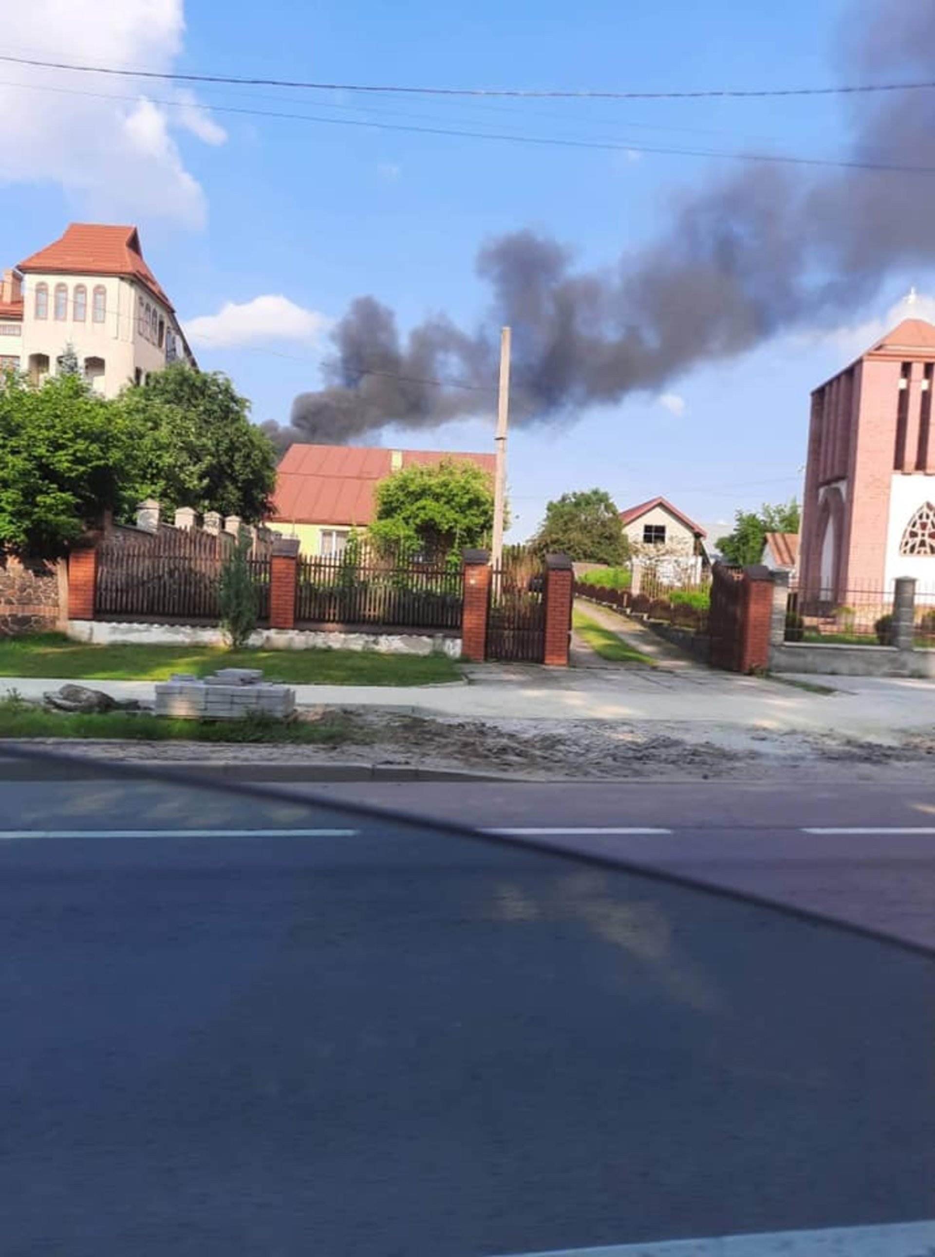 У Львові горіли автомобільні шини