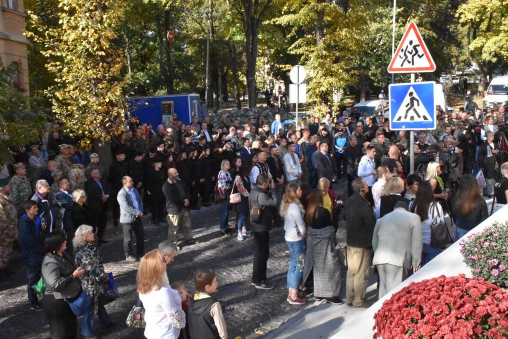 На Львівщині урочисто відкрили «Будинок воїна». Фото прес-служба ЛОДА