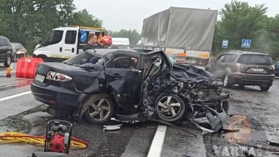 На Львівщині внаслідок ДТП загинула людина, ще 4 - травмовані (ФОТО)