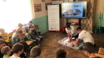 У Львові школярі освоїли навички надання першої медичної допомоги (ФОТО)
