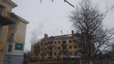 У Дрогобичі сталася пожежа в багатоповерхівці, де раніше загинули люди (ФОТО)
