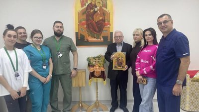 Львівський онкоцентр відвідав Папський Канонік при Базиліці Санта Марія Маджоре