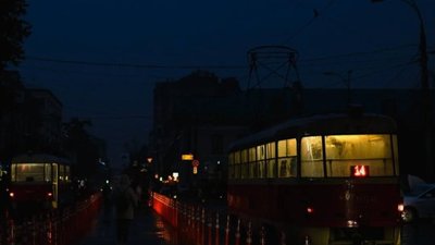 Центр Києва без освітлення (ФОТО)