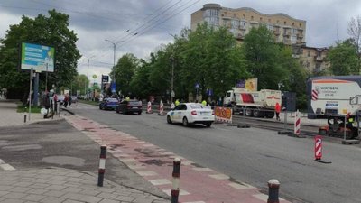 Як у Львові відбувається ремонт на проспекті Чорновола (ФОТО)