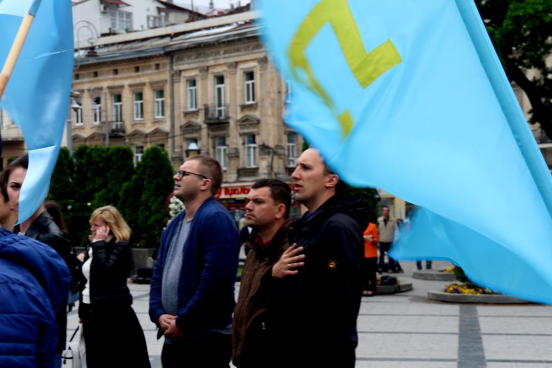 Траурний мітинг до 74-ї річниці депортації корінного народу Криму