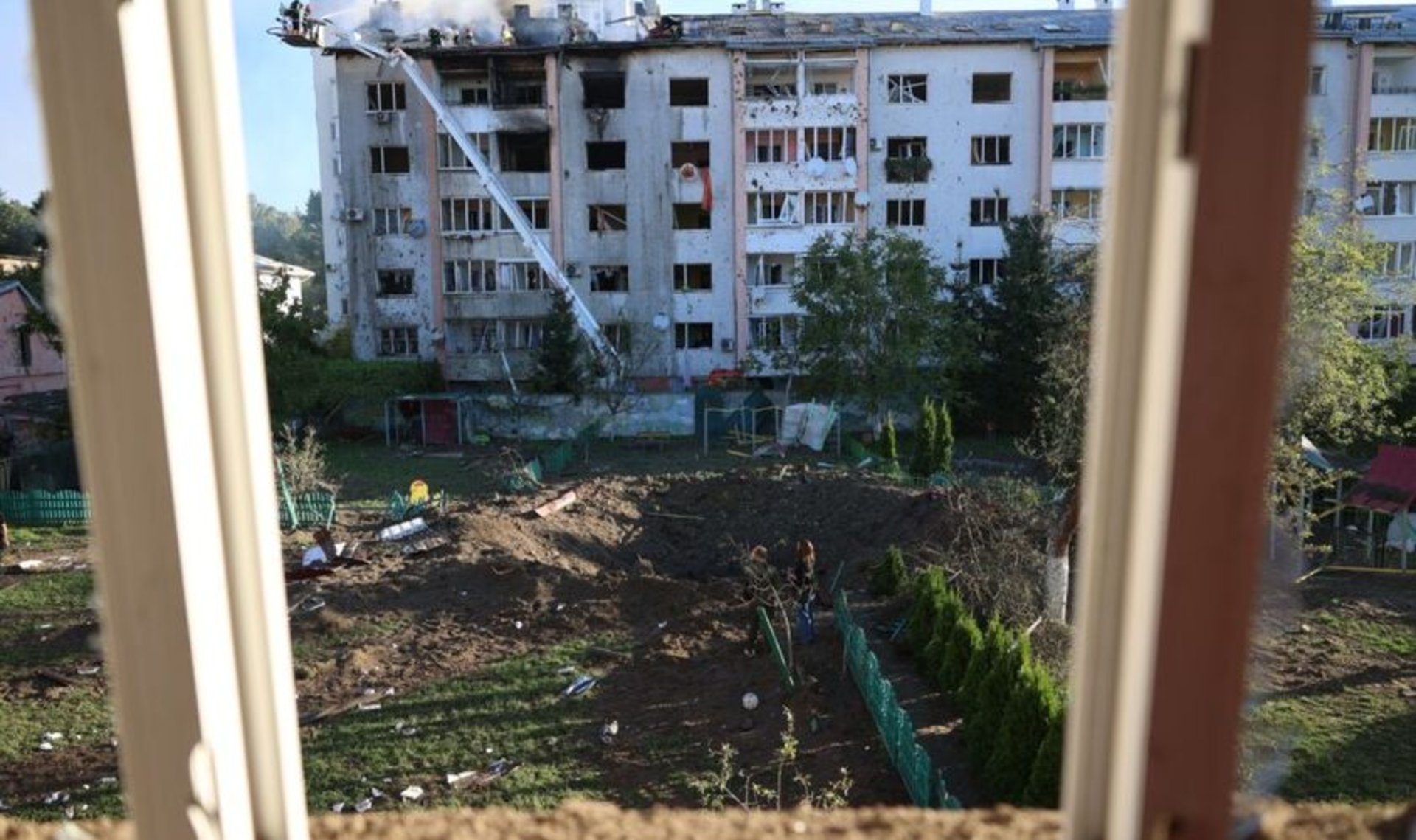 Наслідки ракетного удару у Львові, фото Роман Балук