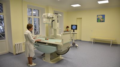 У Львівській обласній дитячій лікарні «Охматдит» відкрили оновлений сучасний рентген-кабінет