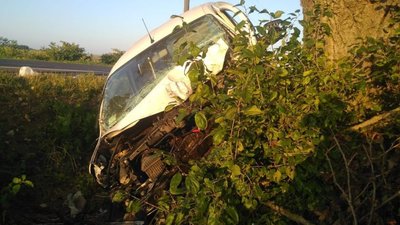 На Яворівщині автомобіль в’їхав у дерево