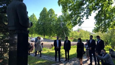 На Жовківщині вшанували пам’ять Євгена Коновальця (ФОТО)