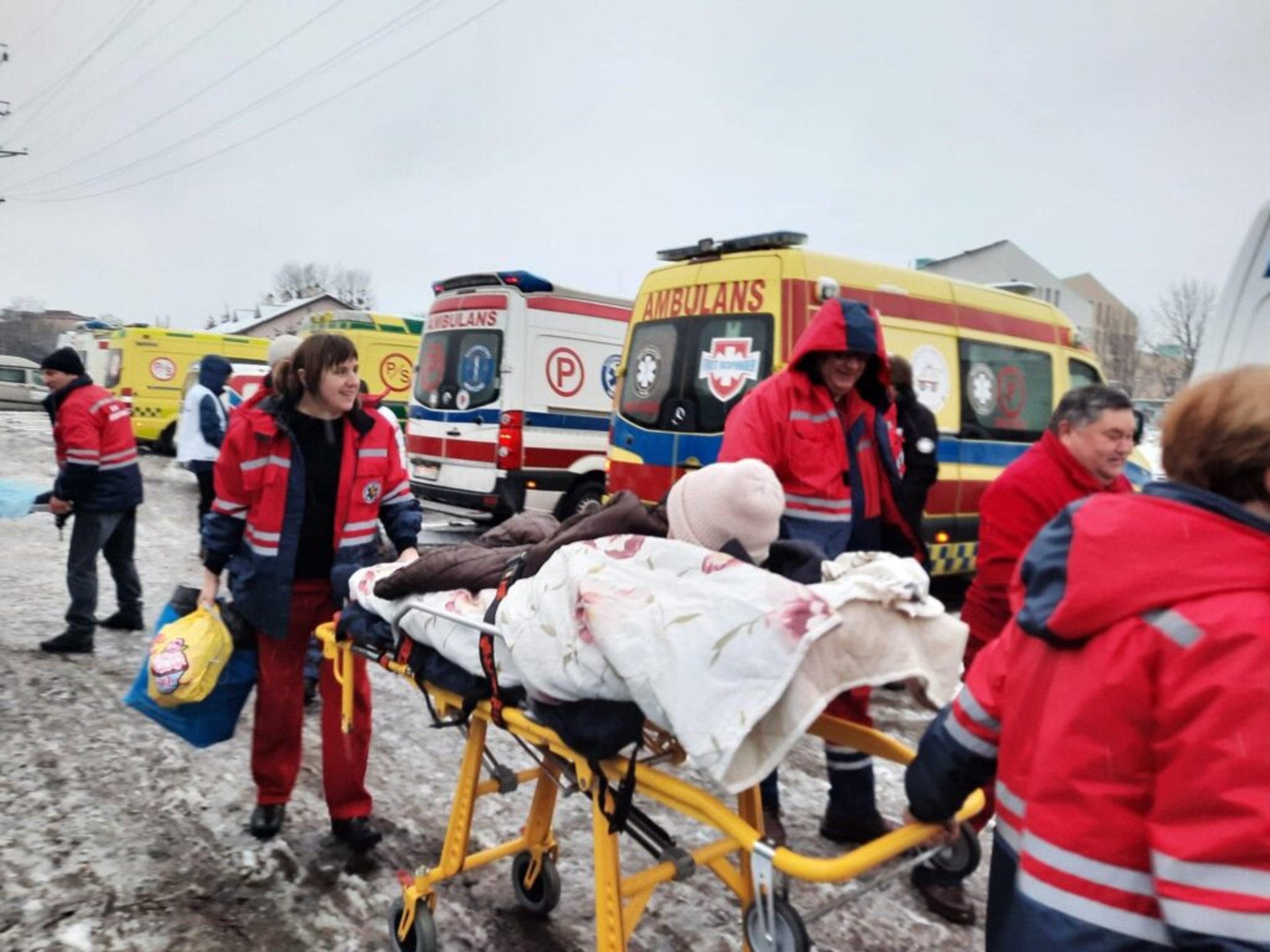 відбулась наймасовіша медична евакуація хворих із Херсона на Львівщину