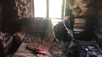 На Львівщині горів будинок з дітьми: немовля загинуло (ВІДЕО)
