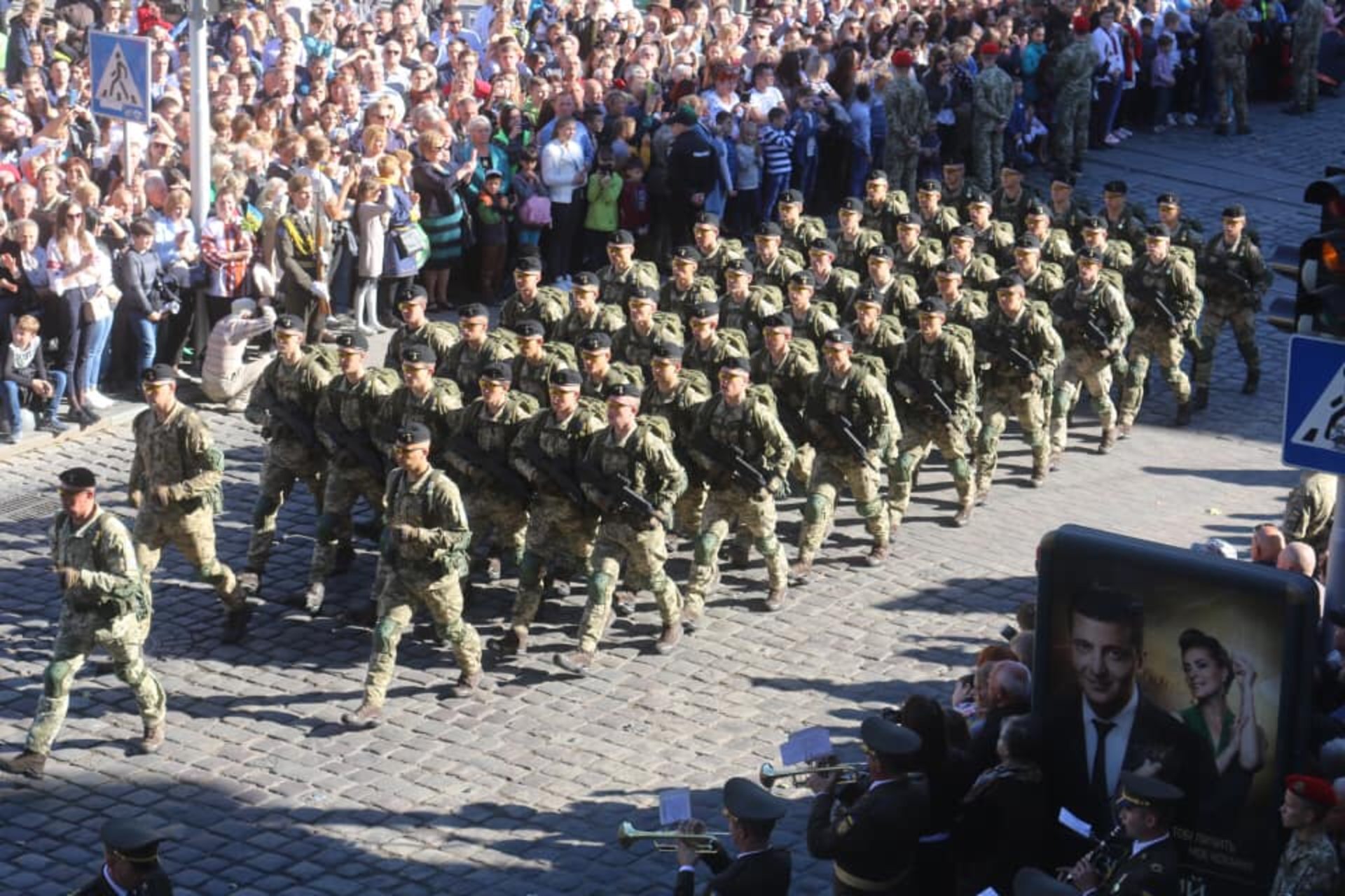 Вулицями Львова пройшов масштабний Марш захисників України. Фото прес-служба ЛОР