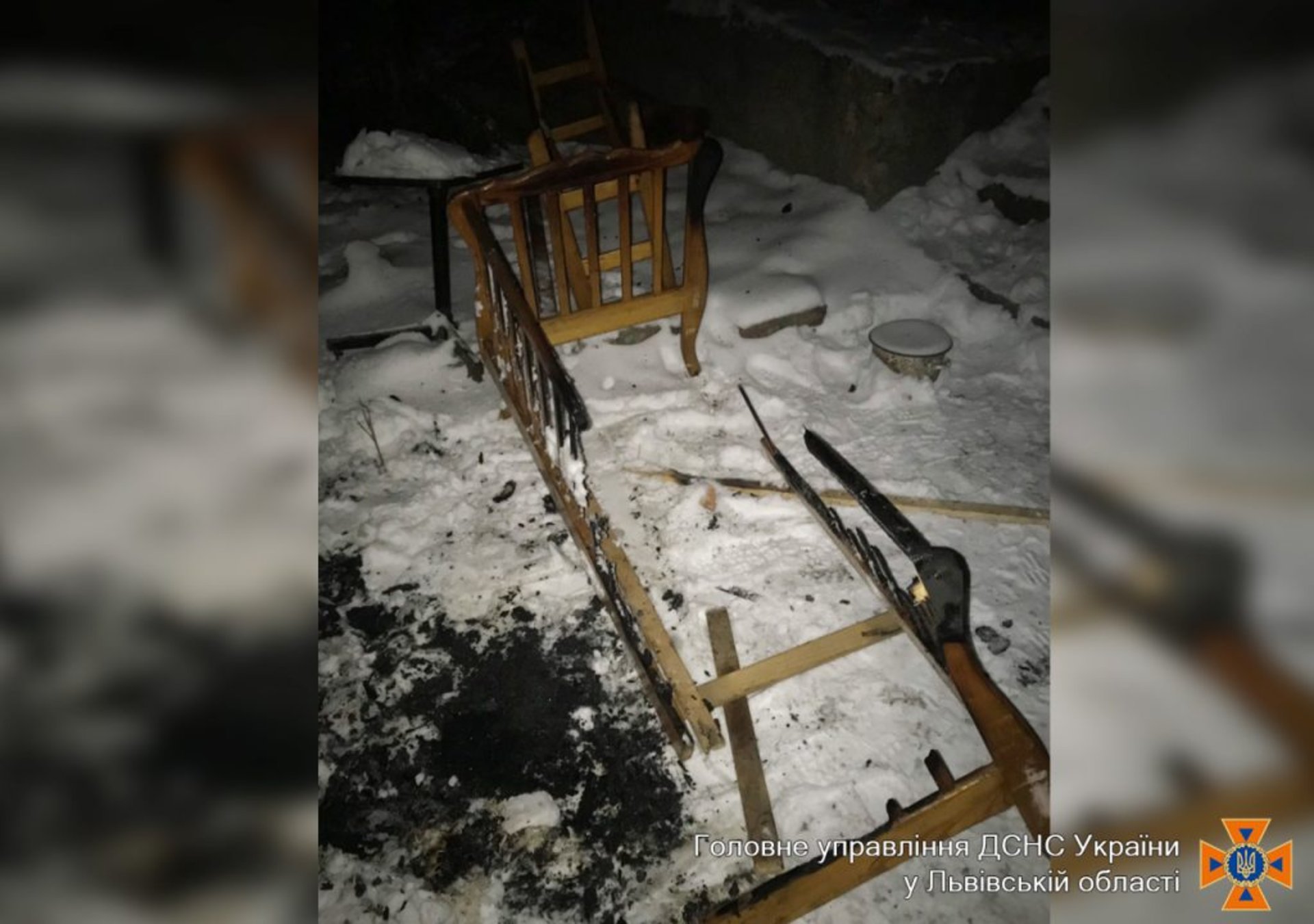 На Сокальщині внаслідок пожежі одна дитина загинула, інша - отруїлась