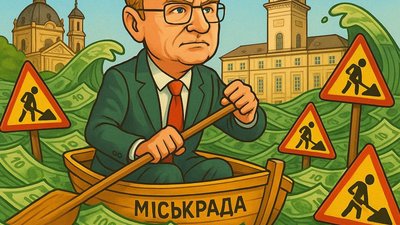 Львів тоне в дорожніх боргах Садового