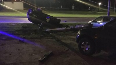У Львові перекинувся автомобіль