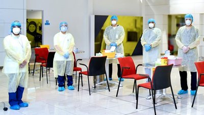 Emirates почали тестувати пасажирів на COVID-19 в аеропорту (ФОТО)