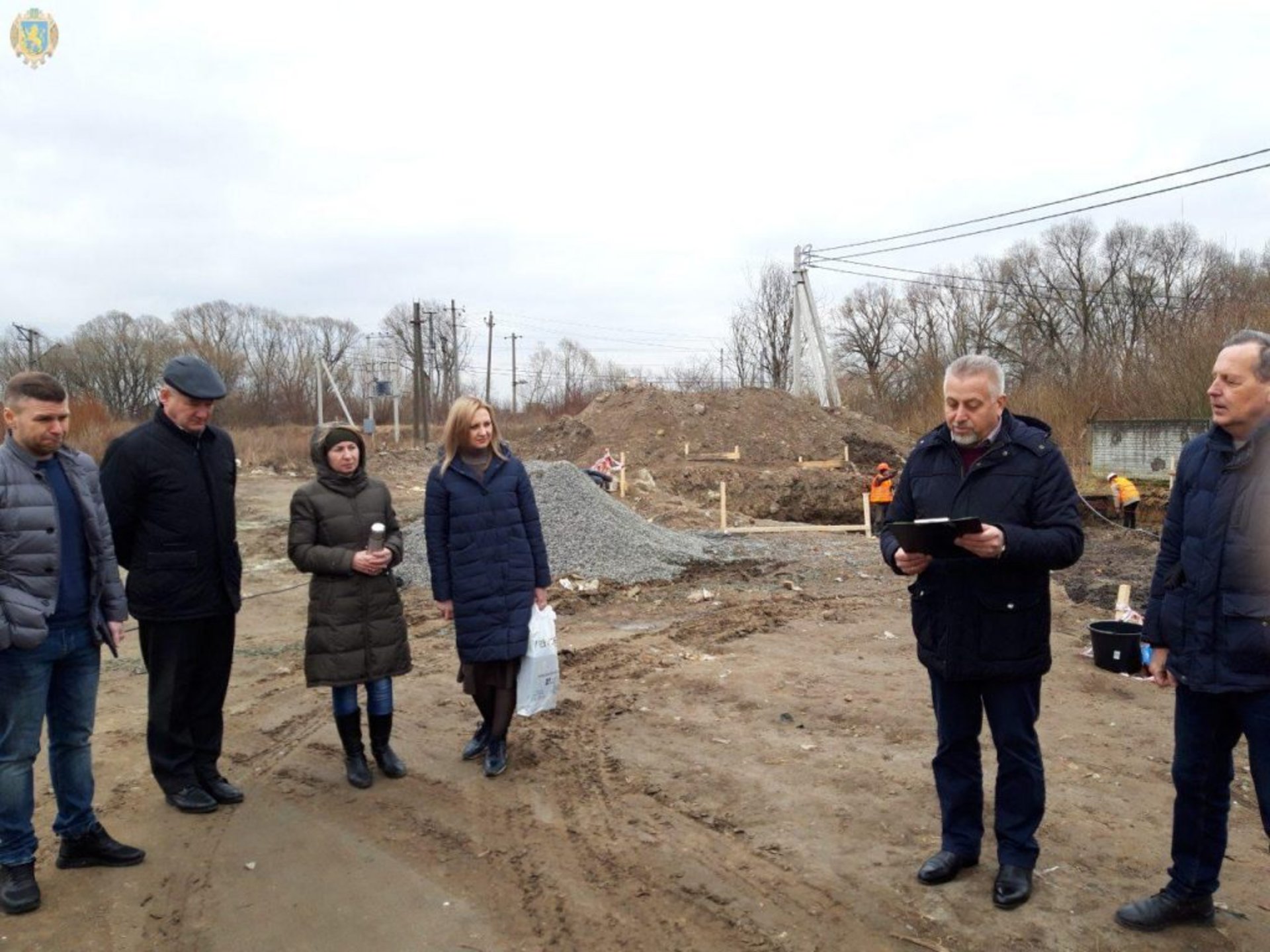На Жовківщині заклали фундамент під будівництво лабораторії молока
