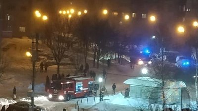 У Львові загорівся продуктовий кіоск (ФОТО)