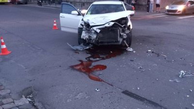 У мережі оприлюднили відео з місця аварії у Львові